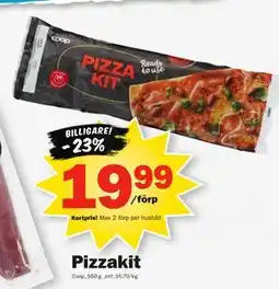 Pekås Pizzakit, Medlemspris erbjuda