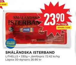 Willys SMÅLÄNDSKA ISTERBAND erbjuda