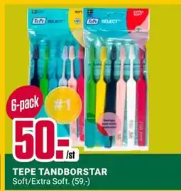 ÖoB TEPE TANDBORSTAR erbjuda