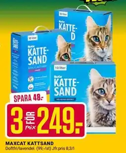 ÖoB MAXCAT KATTSAND erbjuda