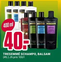 ÖoB TRESEMMÉ SCHAMPO, BALSAM erbjuda