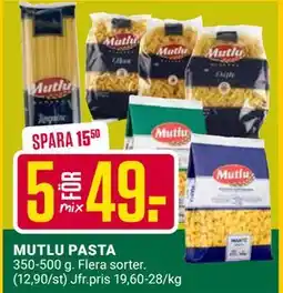 ÖoB MUTLU PASTA erbjuda