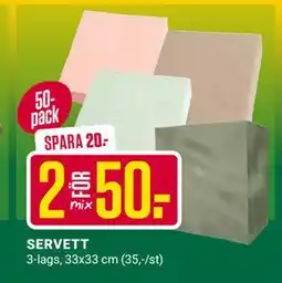 ÖoB SERVETT erbjuda