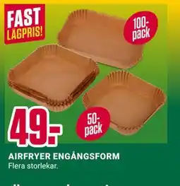 ÖoB AIRFRYER ENGÅNGSFORM erbjuda