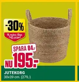 ÖoB JUTEKORG erbjuda