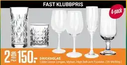 ÖoB DRICKSGLAS, Medlemspris erbjuda