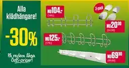 ÖoB Alla klädhängare! erbjuda