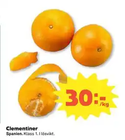Coop Daglivs Clementiner erbjuda