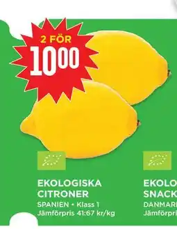 Willys Hemma EKOLOGISKA CITRONER erbjuda