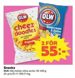 Coop Daglivs Snacks erbjuda