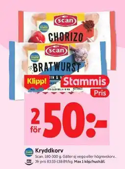 ICA Kvantum Kryddkorv, Medlemspris erbjuda