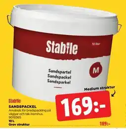 Jem&Fix SANDSPACKEL erbjuda