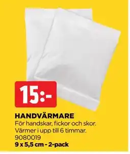 Jem&Fix HANDVÄRMARE erbjuda