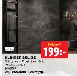 Jem&Fix KLINKER BELIZE erbjuda