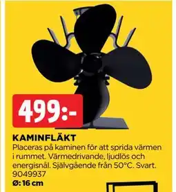 Jem&Fix KAMINFLÄKT erbjuda