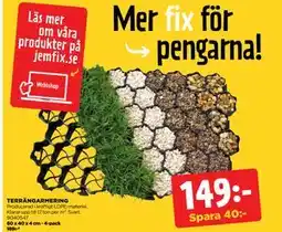 Jem&Fix TERRÄNGARMERING erbjuda