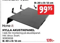 Jem&Fix HYLLA AKUSTIKPANEL erbjuda