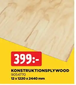 Jem&Fix KONSTRUKTIONSPLYWOOD erbjuda