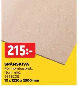 Jem&Fix SPÅNSKIVA erbjuda