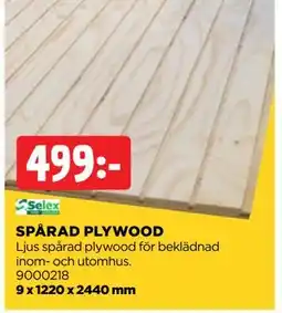 Jem&Fix SPÅRAD PLYWOOD erbjuda