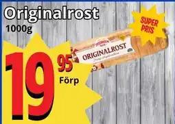 Supergrossen Originalrost erbjuda