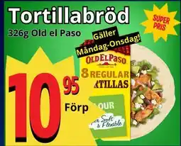 Supergrossen Tortillabröd erbjuda