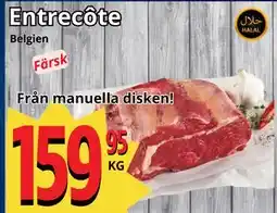 Supergrossen Entrecôte erbjuda