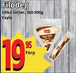 Supergrossen Filodeg erbjuda