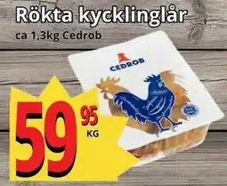 Supergrossen Rökta kycklinglår erbjuda