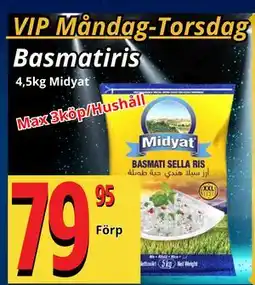 Supergrossen Basmatiris, Medlemspris erbjuda