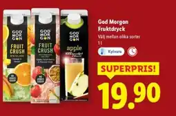 Lidl God Morgon Fruktdryck erbjuda