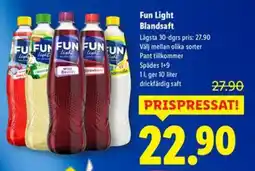 Lidl Fun Light Blandsaft erbjuda