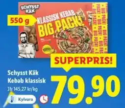 Lidl Schysst Käk Kebab klassisk erbjuda