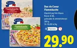 Lidl Duc de Coeur Flammkuche erbjuda