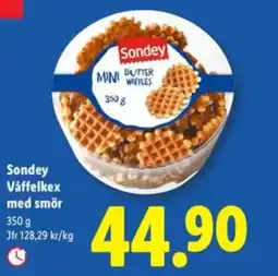 Lidl Sondey Våffelkex med smör erbjuda