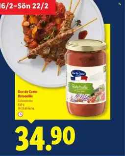 Lidl Duc de Coeur Rataouille erbjuda