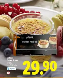 Lidl Deluxe Crème Brûlée erbjuda