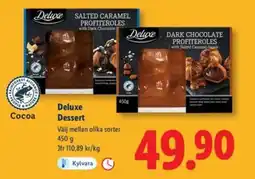 Lidl Deluxe Dessert erbjuda