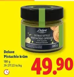 Lidl Deluxe Pistachio kräm erbjuda