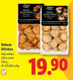 Lidl Deluxe Olivkex erbjuda