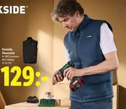 Lidl Parkside Fleeceväst erbjuda