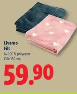 Lidl Livarno Filt erbjuda