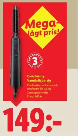 Lidl Cien Beauty Varmluftsborste erbjuda