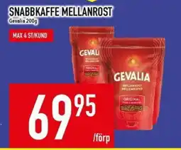 Matdax GEVALIA Snabbkaffe mellanrost erbjuda