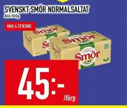 Matdax Arla Svenskt smör normalsaltat erbjuda