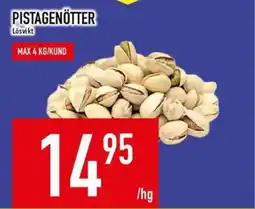 Matdax Pistagenötter erbjuda