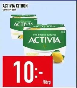 Matdax Danone Activia citron erbjuda