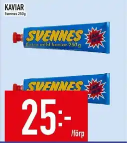 Matdax Svennes Kaviar erbjuda
