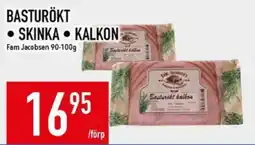 Matdax Fam Jacobsen Basturökt • Skinka • Kalkon erbjuda