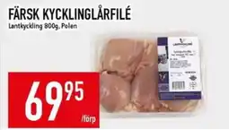 Matdax Lantkyckling Färsk kycklinglårfilé erbjuda